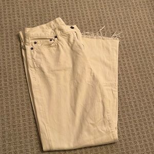 Simon Miller White jeans with fringe. Size 29 worn once